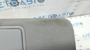 Right visor Honda Accord 13-17 gray, with backlight, without hook, for dry cleaning, rust