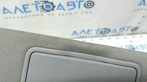 Right visor Honda Accord 13-17 gray, with backlight, without hook, for dry cleaning, rust
