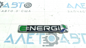 Emblem inscription ENERGI trunk lid Ford Fusion mk5 19-20