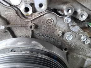 Audi Q5 80A 18-20 3.0T CWGD Engine, 96k, Water Damage, Wedge, Emulsion, For Parts