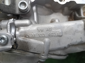 Audi Q5 80A 18-20 3.0T CWGD Engine, 96k, Water Damage, Wedge, Emulsion, For Parts