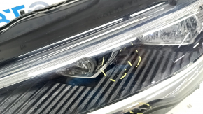 Headlight front left complete Ford Fusion mk5 17-20 LED, with DRL, with block, sand, scratches