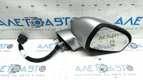Right side mirror complete Ford Fusion mk5 13-20 12 pins, BSM, turn signal, heating, backlight, silver, scratches