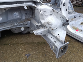 Front left quarter Ford Fusion mk5 13-20 plug-in on body, white