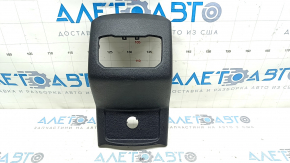 Rear center console trim Ford Fusion mk5 17-20 black, under deflector