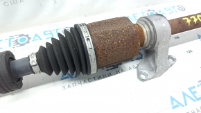 Drive axle shaft front right Honda Accord 16-17 rest hybrid, in assembly the outer CV joint boot is torn, the bearing of the suspension is humming