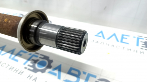 Drive axle shaft front right Honda Accord 16-17 rest hybrid, in assembly the outer CV joint boot is torn, the bearing of the suspension is humming