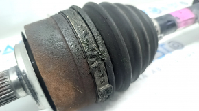 Drive axle shaft front right Honda Accord 16-17 rest hybrid, in assembly the outer CV joint boot is torn, the bearing of the suspension is humming