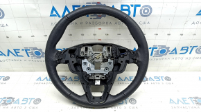 Naked steering wheel Ford Fusion mk5 17-20 leather black, heated, dented
