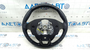 Naked steering wheel Ford Fusion mk5 17-20 leather black, heated, dented