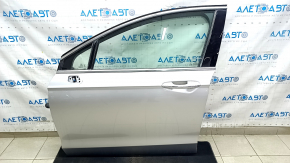 Door assembly front left Ford Fusion mk5 13-20 keyless, with code, silver UX, scratches on the overlay