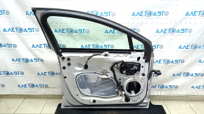Door assembly front left Ford Fusion mk5 13-20 keyless, with code, silver UX, scratches on the overlay