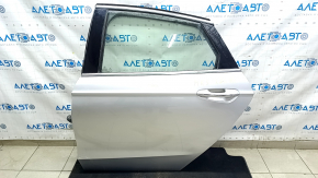 Door assembly rear left Ford Fusion mk5 13-20 silver UX