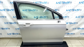 Door assembly front right Ford Fusion mk5 13-20 keyless, silver UX, scratches on the overlay