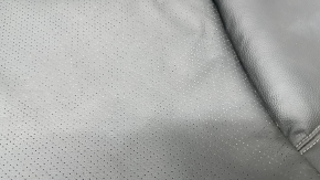 Rear seat cushion upholstery Honda Accord 13-17 black leather with perforation, dry cleanable