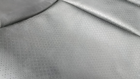 Rear seat cushion upholstery Honda Accord 13-17 black leather with perforation, dry cleanable