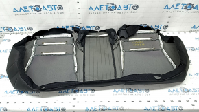 Rear seat cushion upholstery Honda Accord 13-17 black leather with perforation, dry cleanable