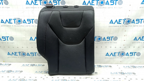 Rear row of seats upper part right Ford Fusion mk5 17-20 leather black, perforation, Titanium, for dry cleaning