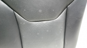 Rear row of seats upper part right Ford Fusion mk5 17-20 leather black, perforation, Titanium, for dry cleaning
