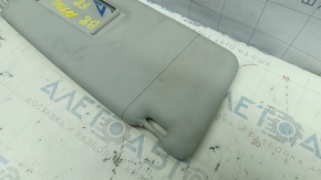 Right visor VW Passat b8 16-19 USA gray, without hook, for backlight, for dry cleaning