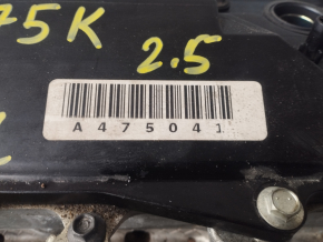 Toyota Camry v70 18-20 2.5 A25A-FKS 75k engine, wedge, water damage, emulsion, for parts