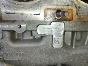 BMW X1 F48 16-19 2.0t B46A20B 84k engine, water damage, wedge, emulsion, for parts