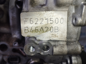BMW X1 F48 16-19 2.0t B46A20B 84k engine, water damage, wedge, emulsion, for parts