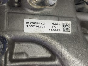 BMW X1 F48 16-19 2.0t B46A20B 84k engine, water damage, wedge, emulsion, for parts