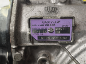 Automatic transmission complete BMW X1 F48 16-19 AWD GA8F22AW 84k