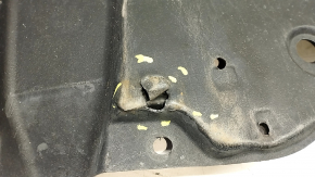 Front bumper protection Toyota Camry v70 18-24 is dented, torn, worn