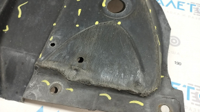 Front bumper protection Toyota Camry v70 18-24 is dented, torn, worn