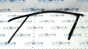 Front right glass seal VW Tiguan 18-24 black