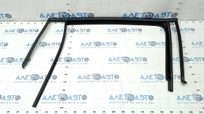 Rear right glass seal VW Tiguan 18-24 matte