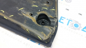 Right underbody protection Toyota Camry v70 18-24 FWD is dented, torn, worn
