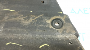 Right underbody protection Toyota Camry v70 18-24 FWD is dented, torn, worn