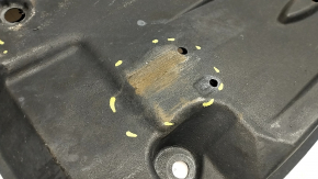 Right underbody protection Toyota Camry v70 18-24 FWD is dented, torn, worn