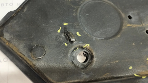 Right underbody protection Toyota Camry v70 18-24 FWD is dented, torn, worn