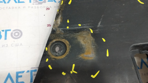 Bottom protection rear left Toyota Camry v70 18-24 2.5, 3.5 FWD torn, worn