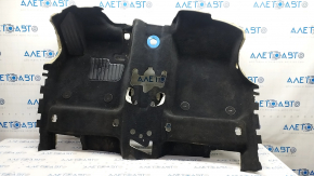 Floor covering front part BMW X1 F48 16-22 black, for cleaning