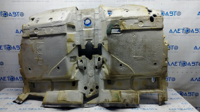 Floor covering front part BMW X1 F48 16-22 black, for cleaning