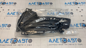 Front bumper grille right BMW X5 F15 14-18 closed with gray overlay TW