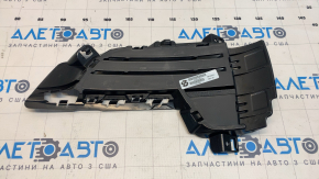 Front bumper grille left BMW X5 F15 14-18 closed with gray overlay TW