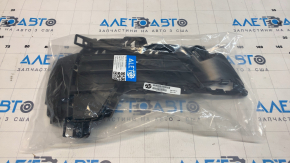 Front bumper grille left BMW X5 F15 14-18 closed with gray overlay TW