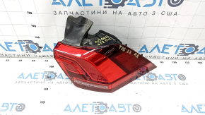 Light outer wing right VW Tiguan 18-24 usa