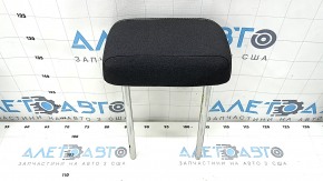 Headrest rear central VW Tiguan 22-24 cloth black, white stitching