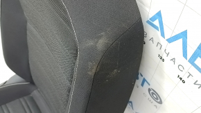 Passenger seat VW Tiguan 22-24 without airbag, mechanical, heated, black cloth, white stitching, for cleaning