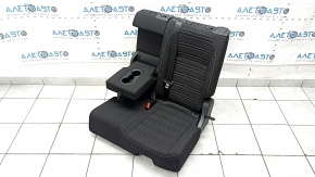 Rear row of seats 2nd row left VW Tiguan 22-24 cloth black, white stitching