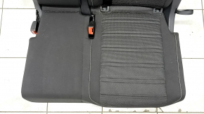 Rear row of seats 2nd row left VW Tiguan 22-24 cloth black, white stitching