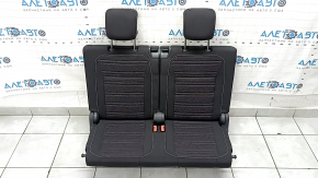 Rear row of seats 3rd row VW Tiguan 22-24 cloth black, white stitching