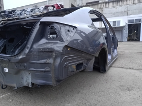 Quarter wing rear right Honda Accord 13-17 hybrid on the body, graphite, bumps